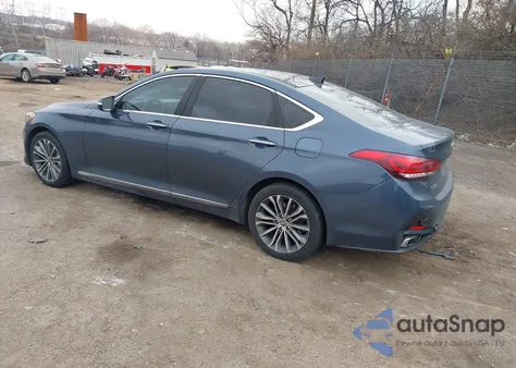 2015 Hyundai Genesis 3.8 z USA, uszkodzony, nr VIN KMHGN4JEXFU014969
